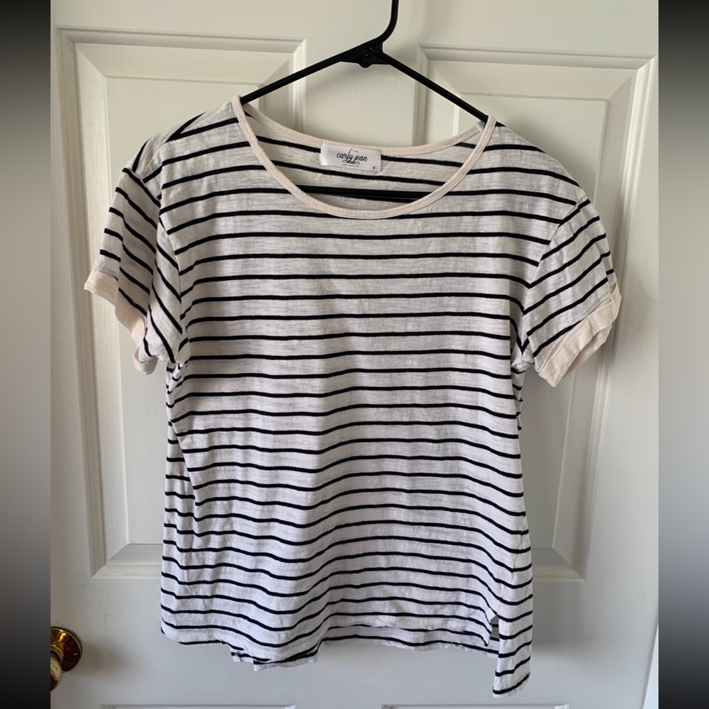 Carly Jean Los Angeles Emma Striped Tee